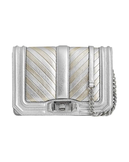 Rebecca Minkoff Love Chevron Quilted Leather Crossbody Bag