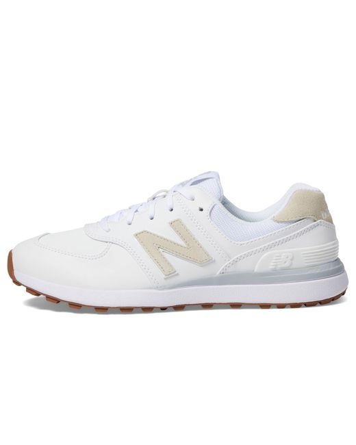 New Balance 574 Greens V2 Golf Shoe in White Lyst
