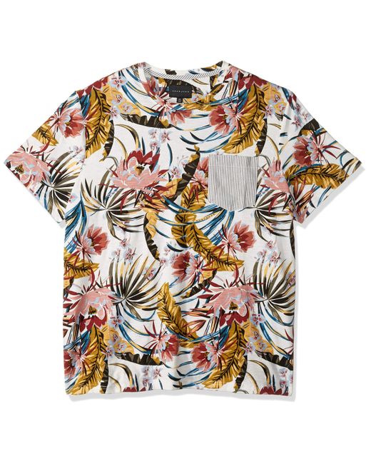 Sean John Mens Long Sleeve All Over Graffiti Button Down Shirt