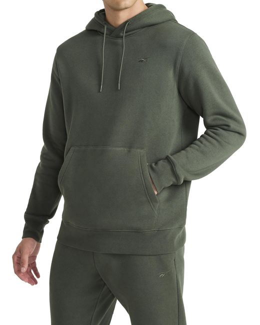 Reebok Men's Green 's Fleece Hoodie