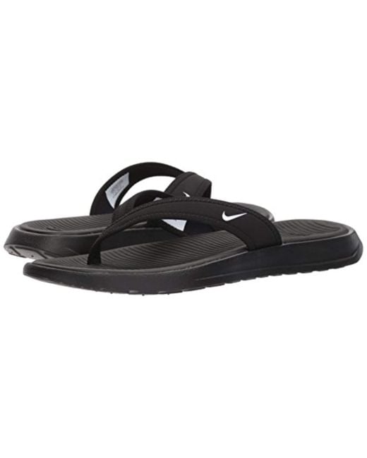 Nike Ultra Celso Thong Flip-flop, Black/white, 9.0 Regular Us | Lyst