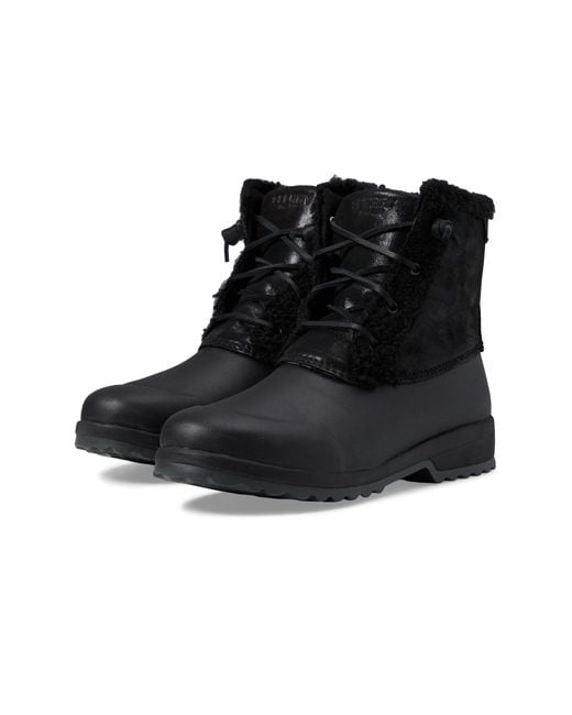 Sperry Top-Sider Women's Black S Shoes Winter Boot