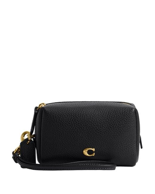 COACH Black Essential Cosmetic Pouch