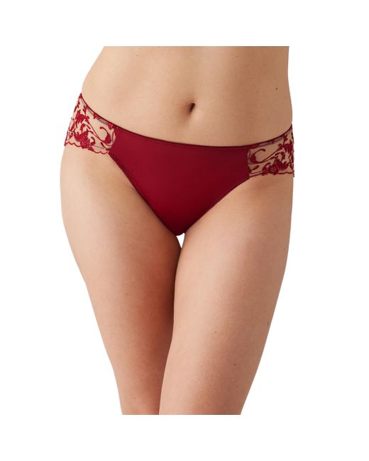 Wacoal Red Dramatic Interlude Bikini Panty