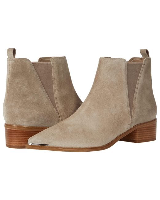 Marc Fisher Ltd Yale Ankle Boot in Natural Lyst