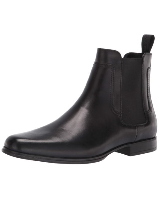 Calvin Klein Declan Chelsea Boot in Black for Men Lyst