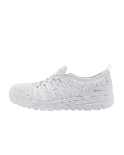 Skechers White Graceful-soft Soul Sneaker