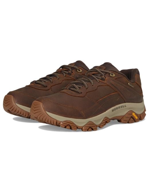 Merrell Brown Moab Adventure 3 Wp Hiking Shoe for men