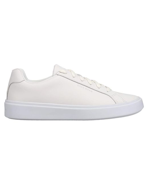 Cole Haan White Grand Crosscourt Daily Sneaker