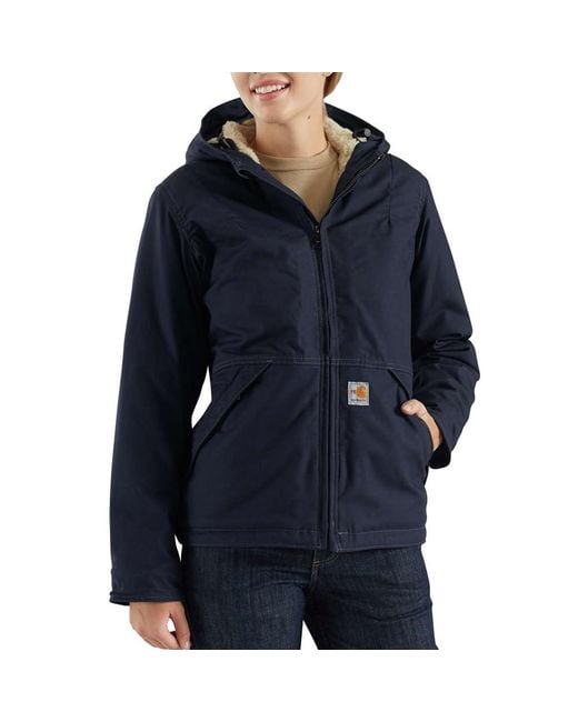 Carhartt Blue Flame Resistant S Full Swing Quick Duck Jacket Outerwear