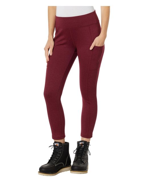 Carhartt Red Force Fitted Lightweight Cropped leggings