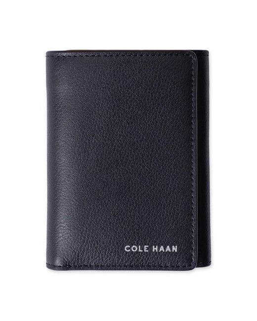 Cole Haan Blue Rfid Trifold Wallet for men