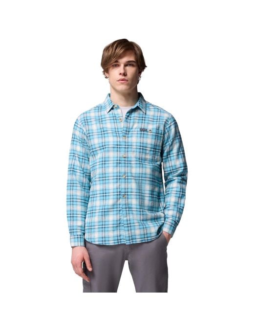 Columbia Blue S Pitchstone Heavyweight Flannel Ii for men