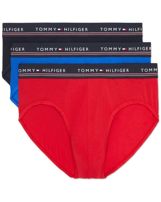 Tommy Hilfiger Red Modal 3-pack Brief for men