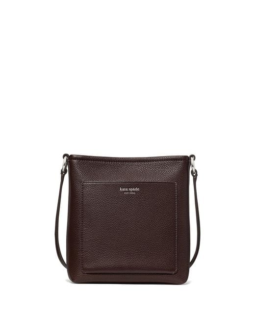 Kate Spade Brown Ava Pebbled Leather Small Swingpack