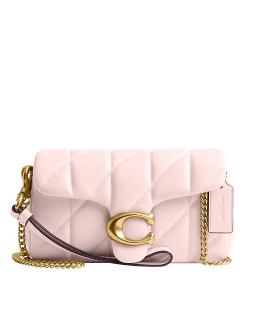 COACH Pink Tabby Wristlet