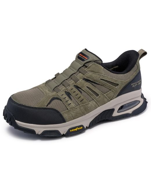 Skechers Men's Skech-air Envoy Cabon Nano Construction Shoes
