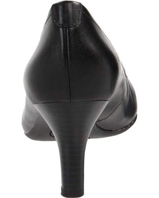 Rockport Leather Comfort Craving Pilot Path Pump In Black Save