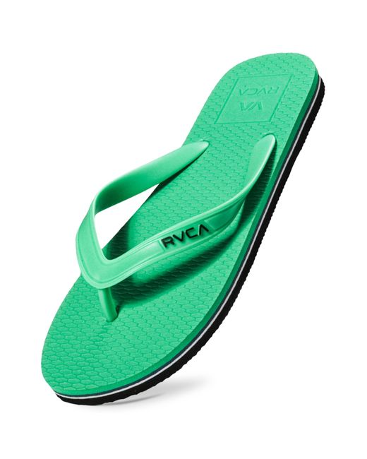 RVCA Green All The Way Sandal Flip-flop for men