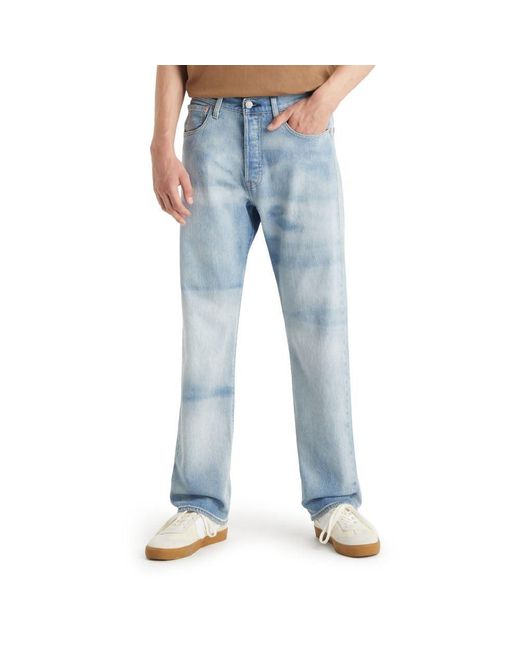 Levi's Blue 501 Original Fit Jeans for men