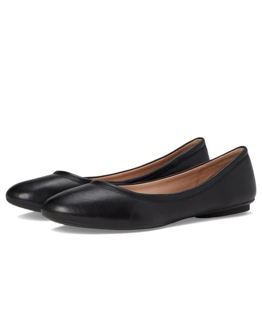 Cole Haan Women's Black Georgie Ballet Flats Flat Shoes B