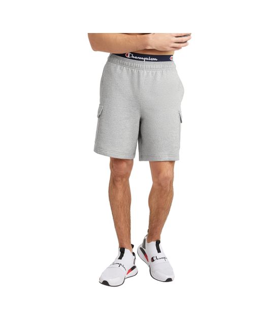 Champion Gray Cargo Shorts for men