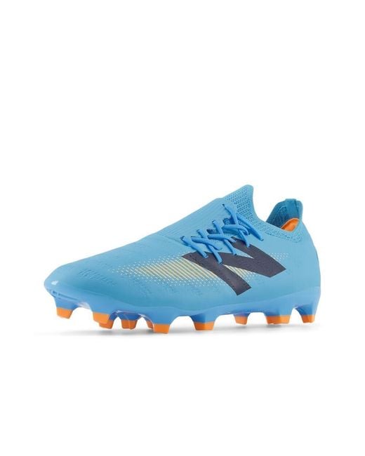 New Balance Blue Furon Destroy Fg V7+ (Team Sky/Mango) Shoes