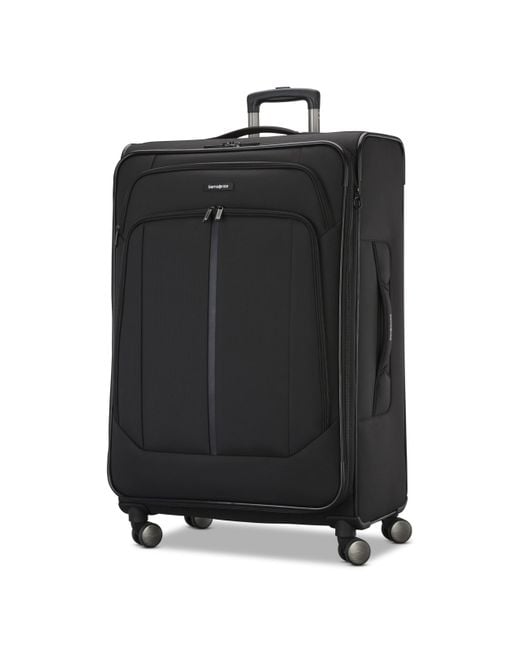 Samsonite Ascella Large Checked Suitcase Black Lyst