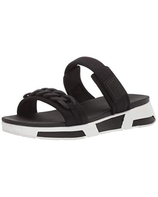 Fitflop Rubber Heda Sport Slide-chain Sandal, Black, 11 M Us - Save 51% - Lyst