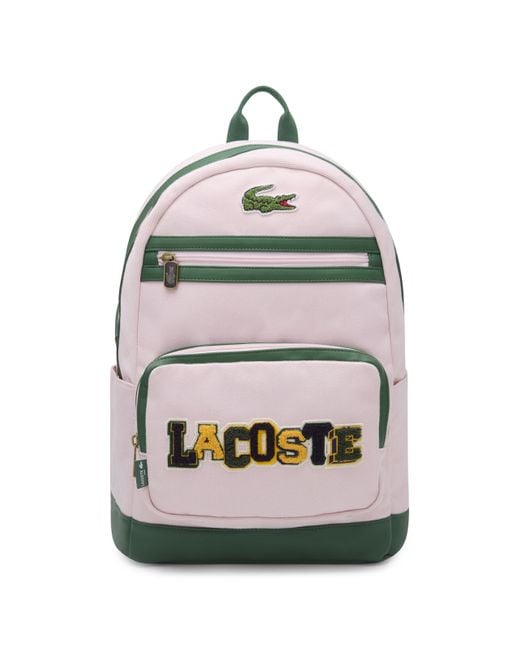 Lacoste Gray Accessories Varsity Backpack