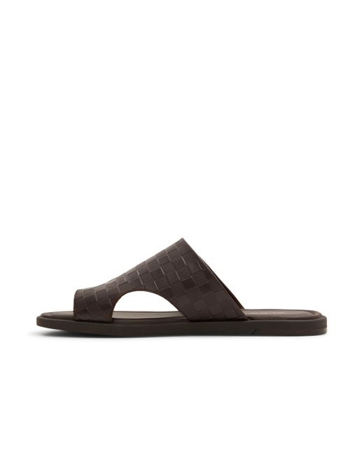ALDO Brown Seif Flat Sandal for men
