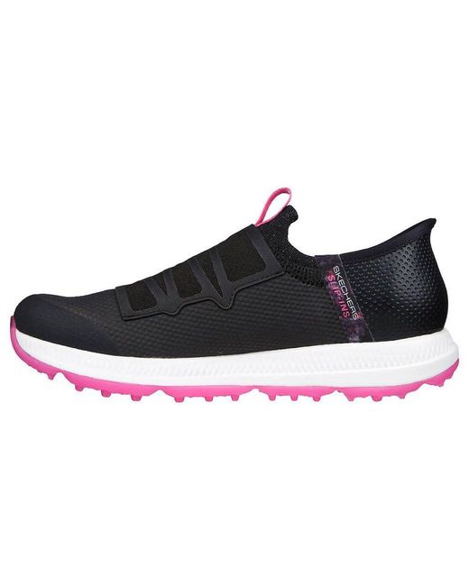 Skechers Black Go Golf Elite 5 Slip In Boa Golf Shoes For