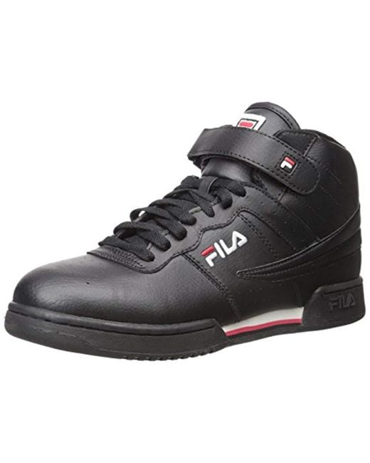 Lyst - Fila F-13v Lea/syn Fashion Sneakers in Black for Men