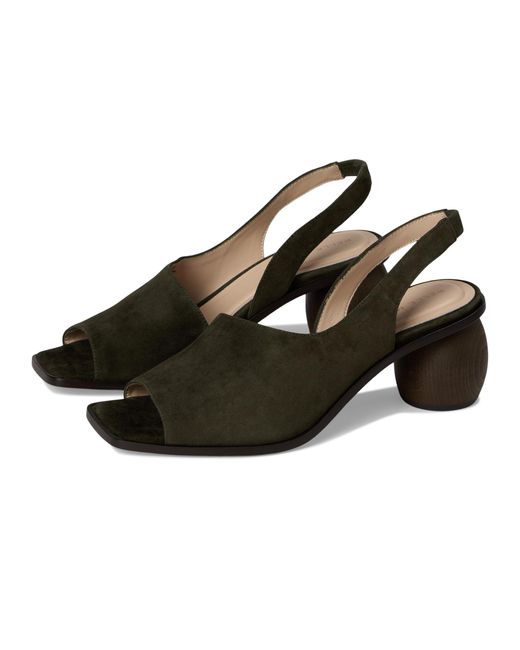 Pelle Moda Black Leevi Heeled Sandal