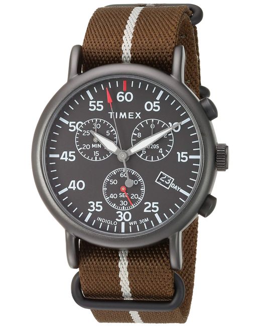 timex weekender chrono amazon
