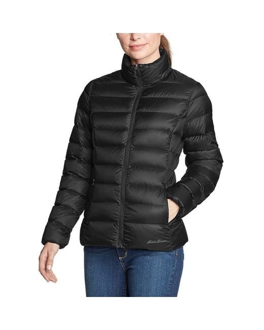 Eddie Bauer Black Cirruslite Down Jacket