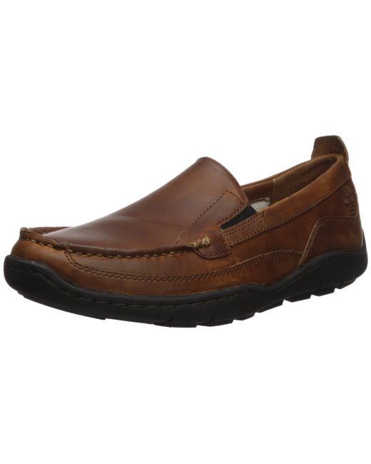 Timberland Brown Sandspoint Venetian Driving Style Loafer for men