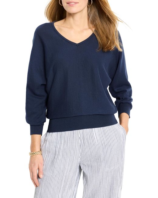 NIC+ZOE Women's Mock Neck Sweater With Stud Detail – Long Sleeve Pullover, 25 Inches Long - View #12