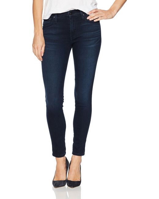 James Jeans Womens Twiggy Skinny Ankle Jean in Bronze