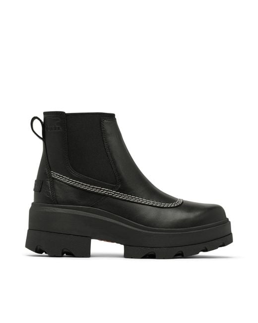 Sorel Black Joan Frwd Chelsea Boot