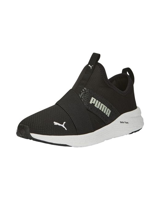 PUMA Black Better Foam Prowl Slip On Sneaker