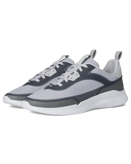 Cole Haan Grand Crosscourt Modern Runner Lace-Up Boots Microchip/Quiet ...