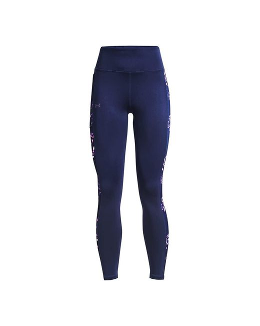 Under Armour Blue Cozy Roadmap Print Leggings