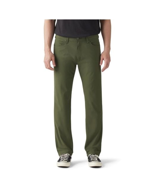 Levi's Men's Green 511 Slim Tech Pants,