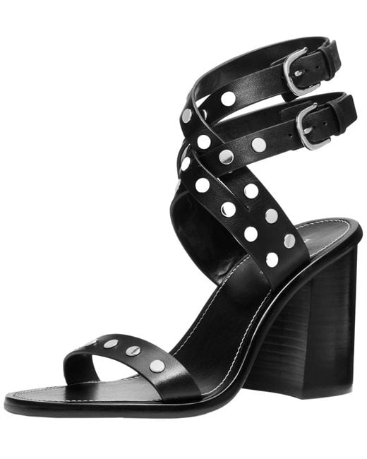 Michael Kors Black Irene Heeled Sandal