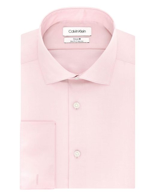 calvin klein french cuff shirt