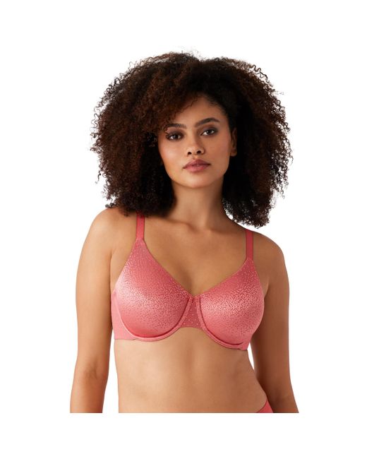Wacoal Pink Plus Size Back Appeal Underwire Bra