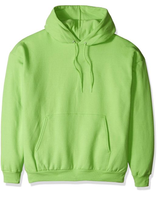 green hanes sweatshirt