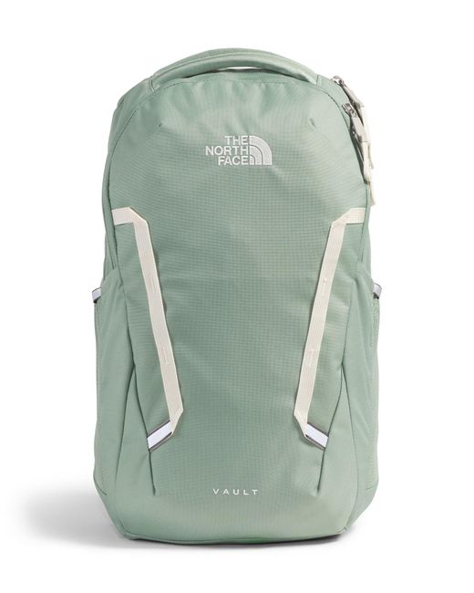 The North Face Green Vault Everyday Laptop Backpack | Commuter Travel Bag With Water-repellent Finish