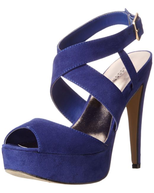 Madden Girl Viennaaa in Blue Lyst